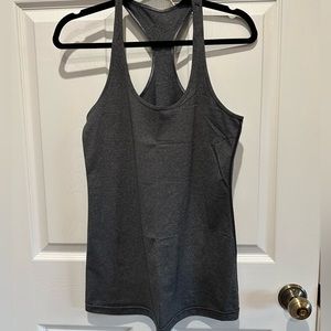 Lululemon Grey Racer Tank size 10